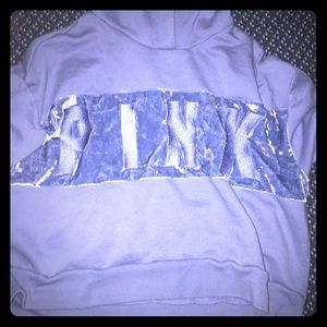 Pink hoodie